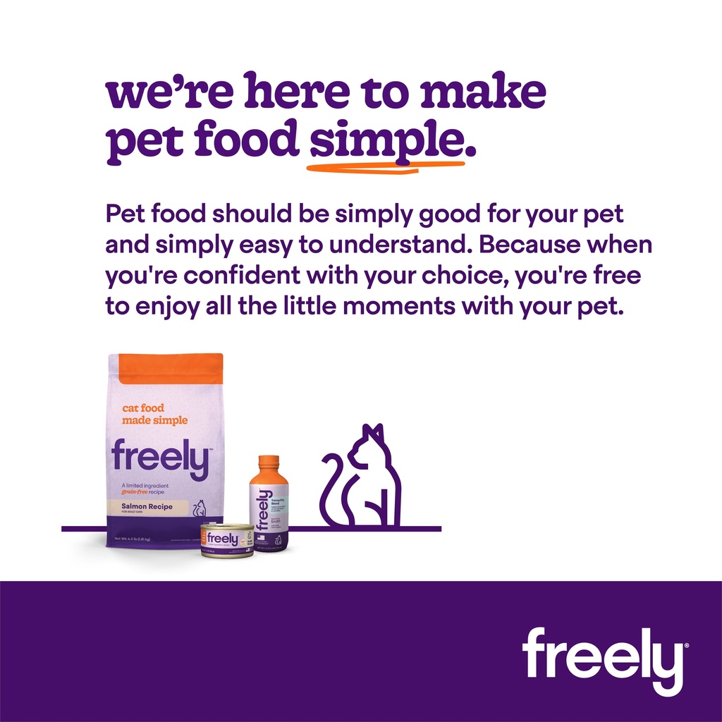 Freely Grain Free Rabbit Recipe for Adult Cats 3lb PetsB2BDirect